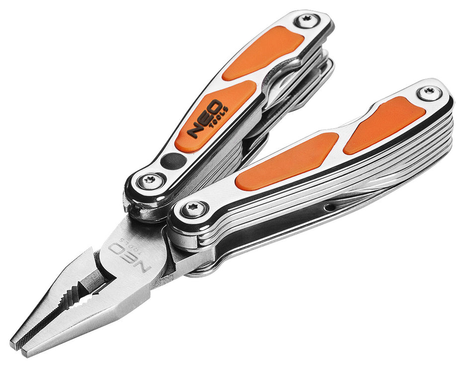 Multifunkčné MiniTool, 10 prvkov, s LED od NEO TOOLS nájdeš na naravis.sk