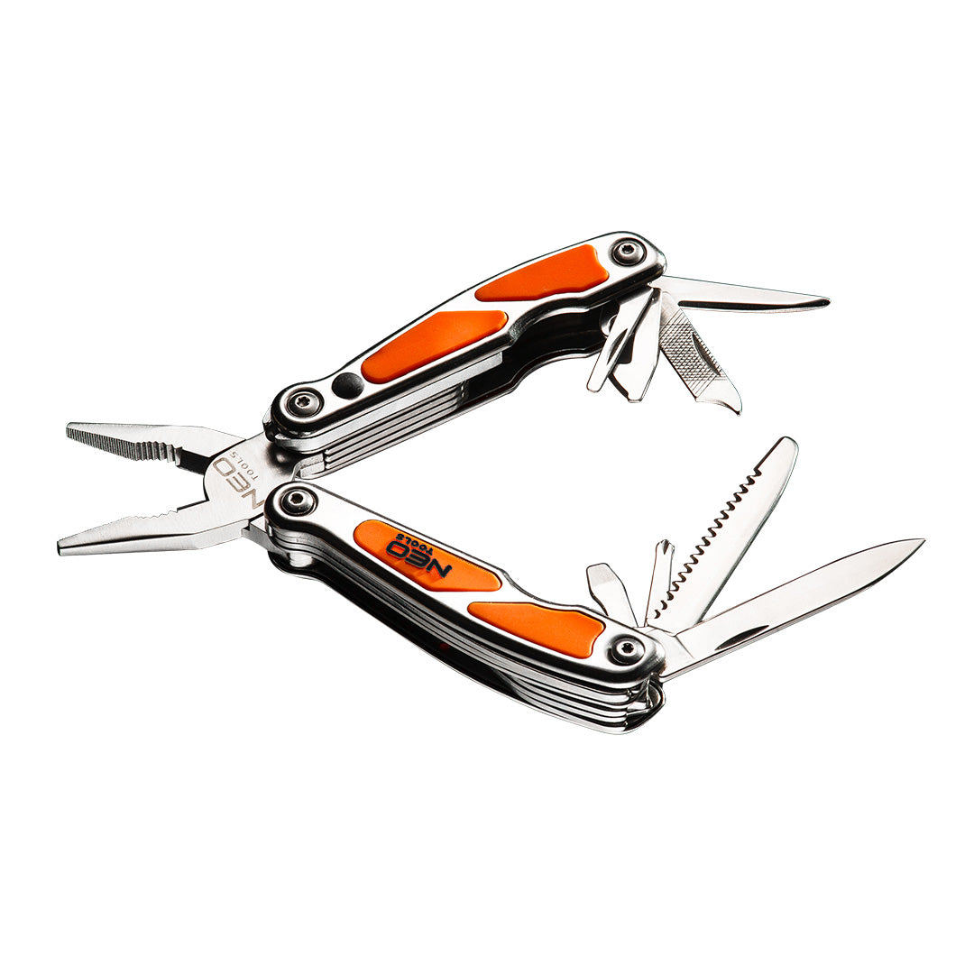 Multifunkčné MiniTool, 10 prvkov, s LED od NEO TOOLS nájdeš na naravis.sk