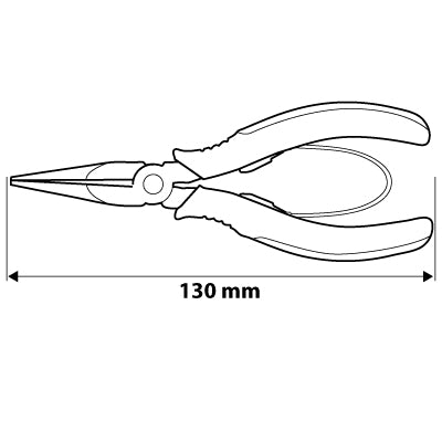 Kliešte pologulaté s pružinou 130 mm od NEO TOOLS nájdeš na naravis.sk