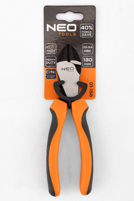Kliešte štipacie bočné HD 40% FS 180 mm od NEO TOOLS nájdeš na naravis.sk
