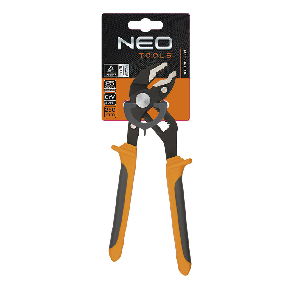 Kliešte na potrubie 250 mm, rozsah 0-42 mm od NEO TOOLS nájdeš na naravis.sk