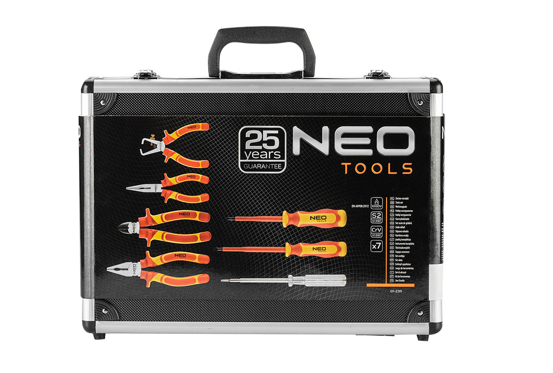 Sada klieští a skrutkovačov 1000V, 7 ks od NEO TOOLS nájdeš na naravis.sk