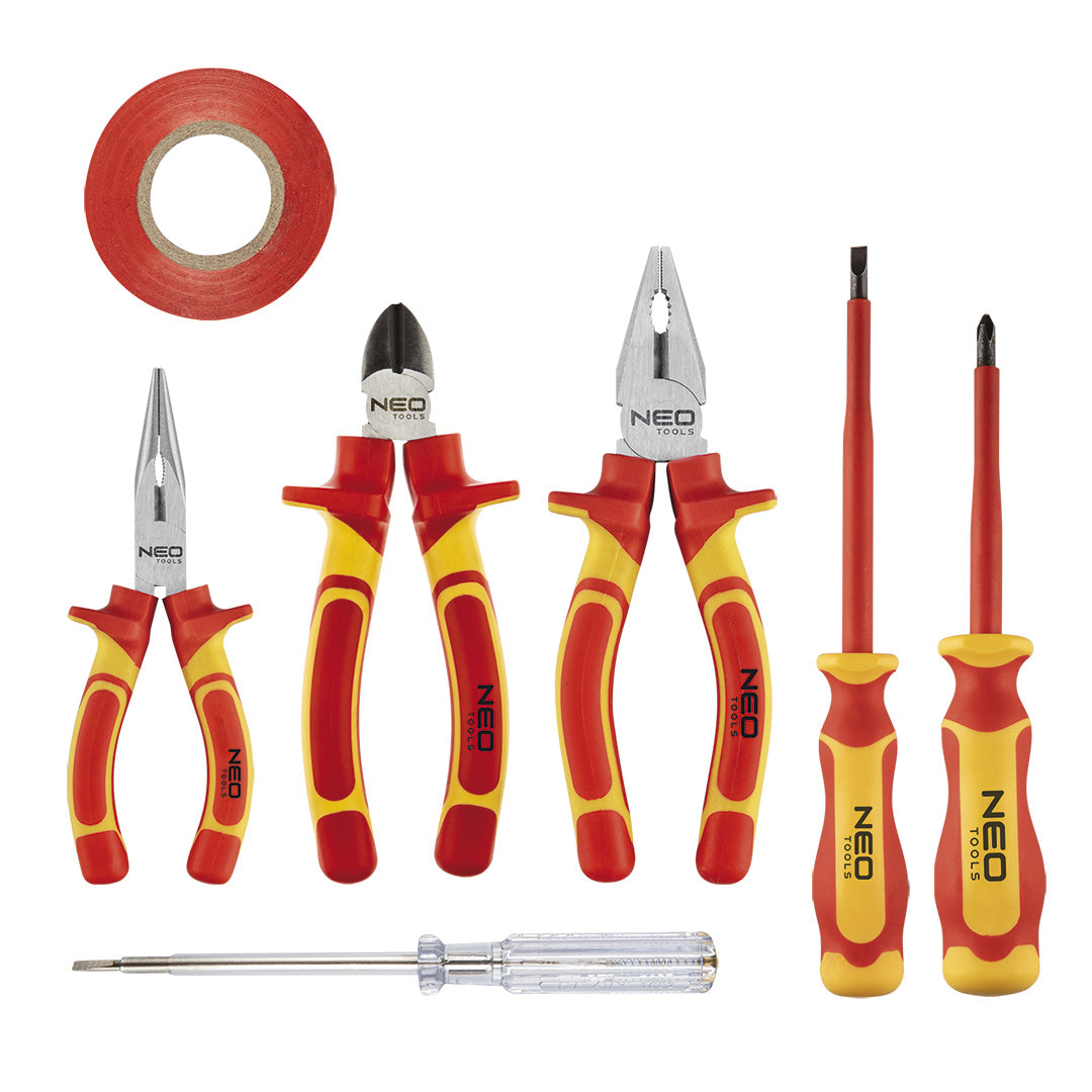 Sada klieští a skrutkovačov 1000V, 7 ks od NEO TOOLS nájdeš na naravis.sk
