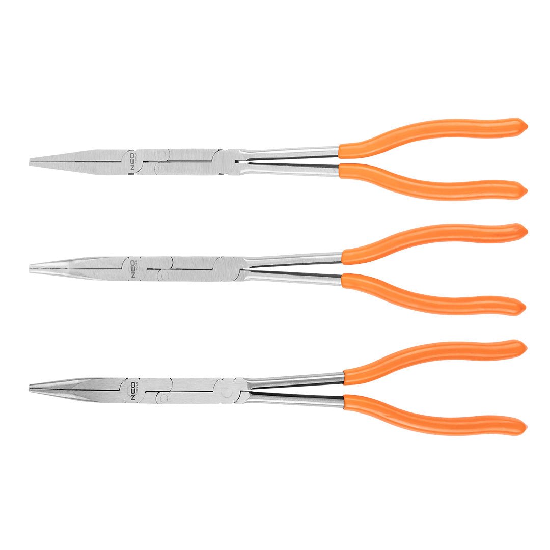 CRV dvojkĺbové kliešte sada 3 ks. od NEO TOOLS nájdeš na naravis.sk