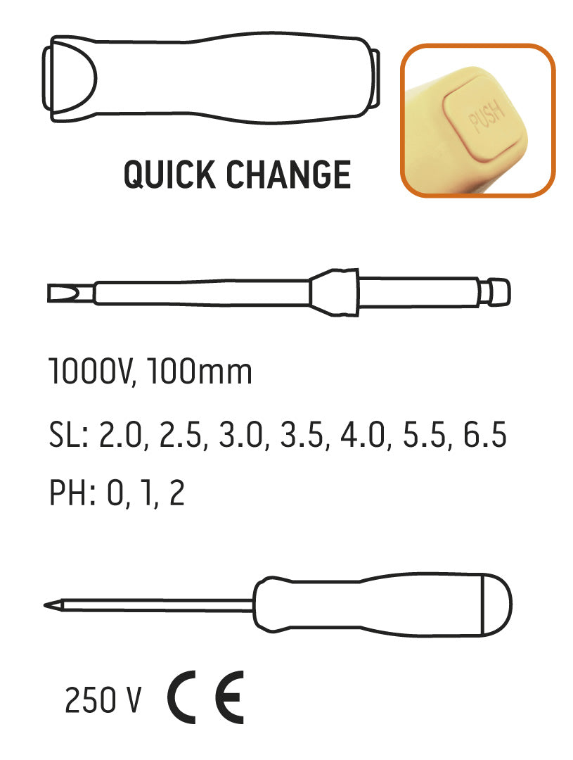 Skrutkovacie nástavce so skľučovadlom 1000V, 12 ks od NEO TOOLS nájdeš na naravis.sk