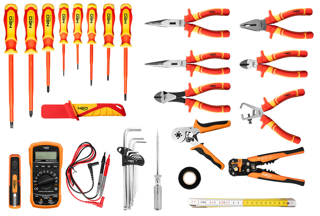Elektrikársky batoh 31 položiek od NEO TOOLS nájdeš na naravis.sk
