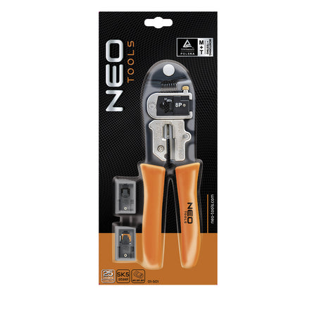 Kliešte na konektory 4P, 6P, 8P od NEO TOOLS nájdeš na naravis.sk