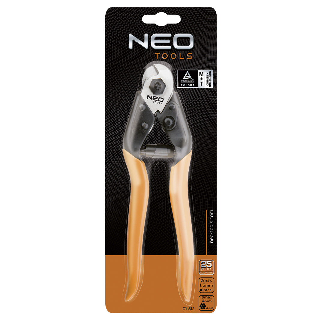Nožnice o ocelové lanká 190 mm od NEO TOOLS nájdeš na naravis.sk