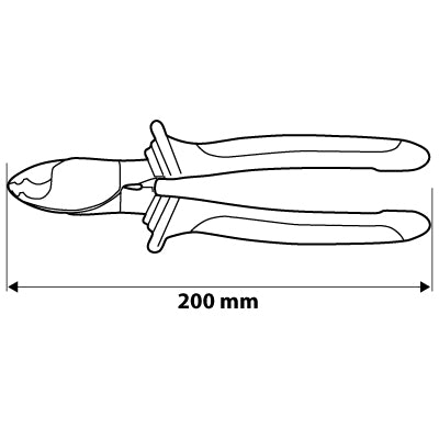 Nožnice na Al, Cu káble, 200 mm od NEO TOOLS nájdeš na naravis.sk