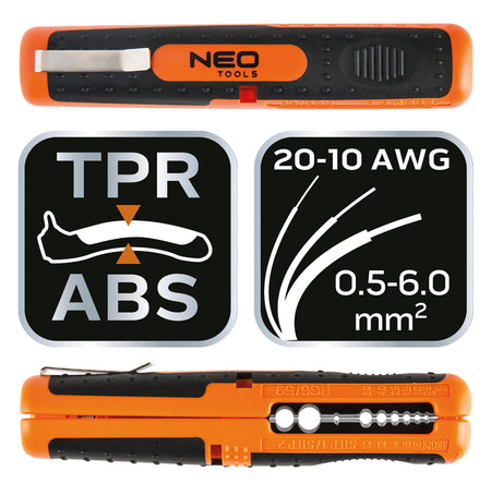 Kliešte na konektory a odizolovanie 180 mm od NEO TOOLS nájdeš na naravis.sk