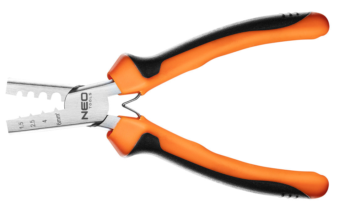 Kliešte na krimpovanie koncoviek 1.5-6 mm2 (23-13 AWG), 140 mm od NEO TOOLS nájdeš na naravis.sk