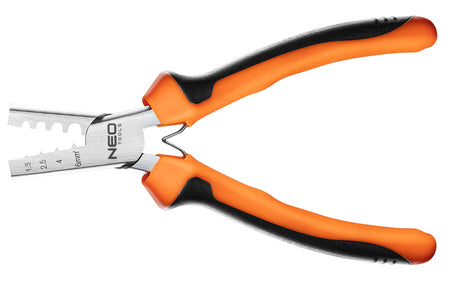 Kliešte na krimpovanie koncoviek 1.5-6 mm2 (23-13 AWG), 140 mm od NEO TOOLS nájdeš na naravis.sk