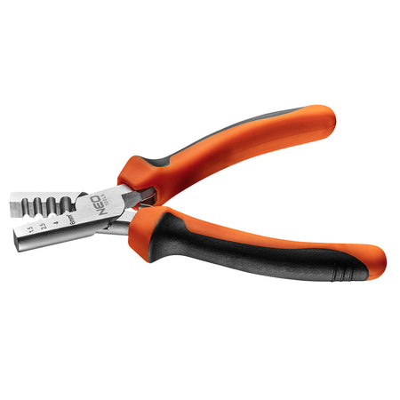 Kliešte na krimpovanie koncoviek 1.5-6 mm2 (23-13 AWG), 140 mm od NEO TOOLS nájdeš na naravis.sk