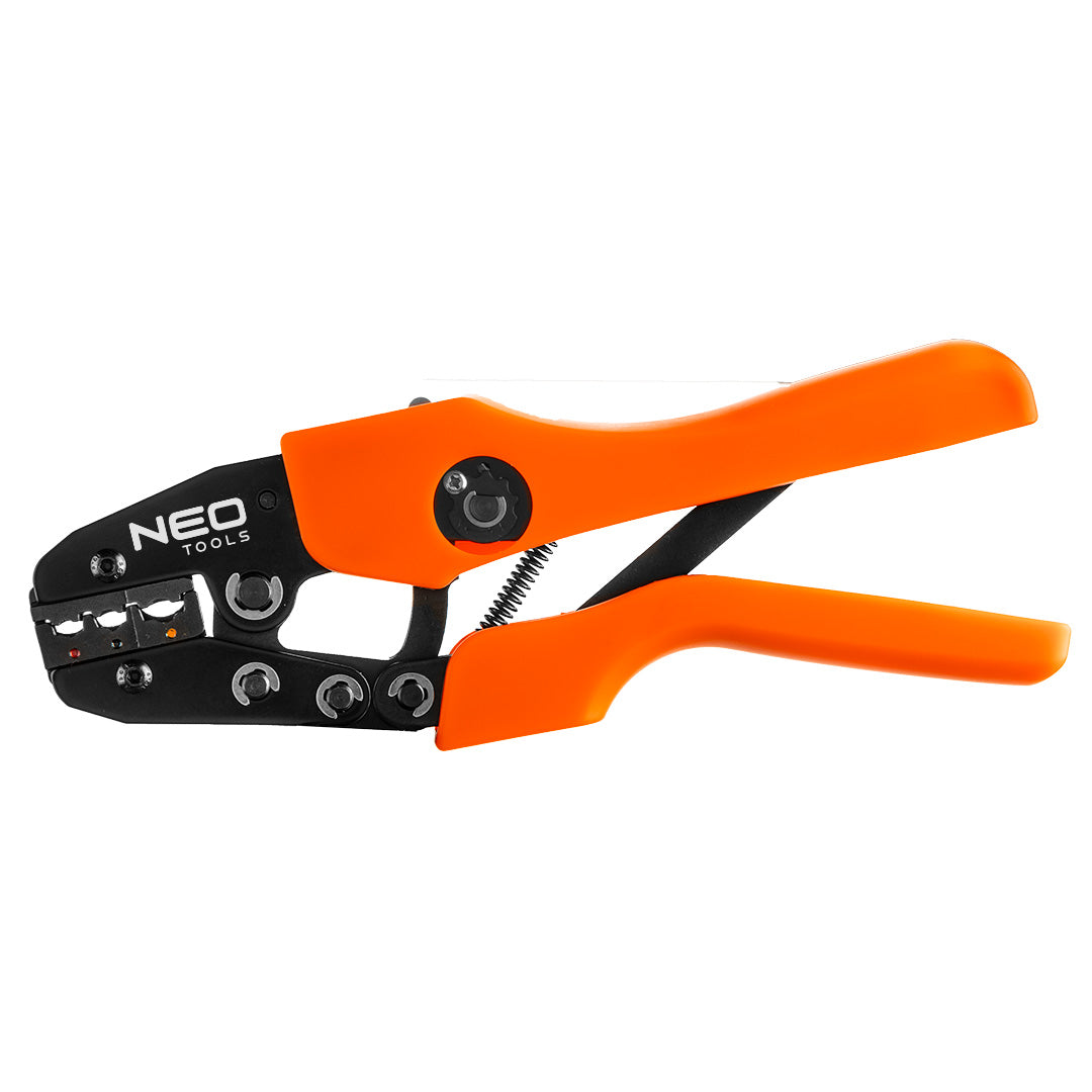 Kliešte na krimpovanie koncoviek, súprava 5 čeľustí od NEO TOOLS nájdeš na naravis.sk