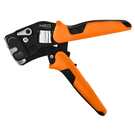 Krimpovacie kliešte CRV 230 mm, samonastavovacie 0,08 -16 mm2, AWG 26-5 od NEO TOOLS nájdeš na naravis.sk