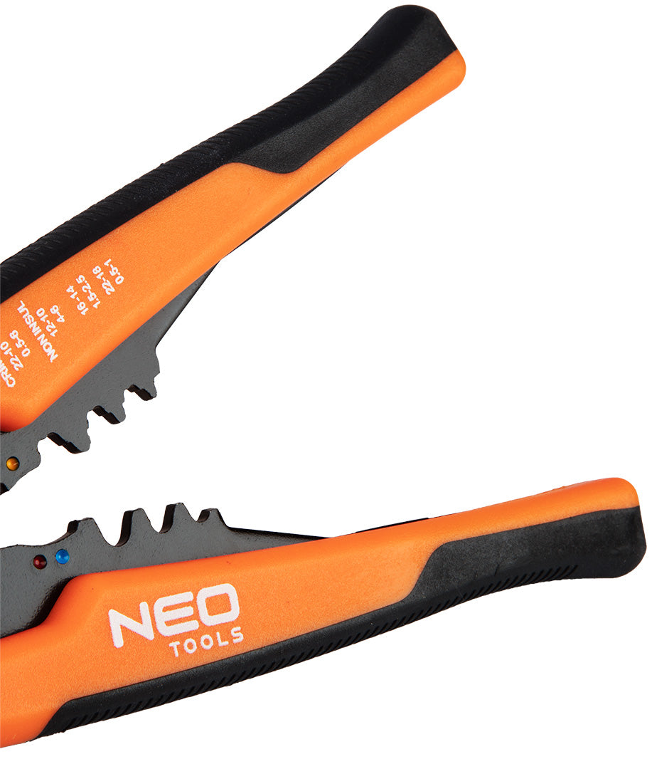 Automatický odizolovač káblov 200 mm, čelný + konektory od NEO TOOLS nájdeš na naravis.sk