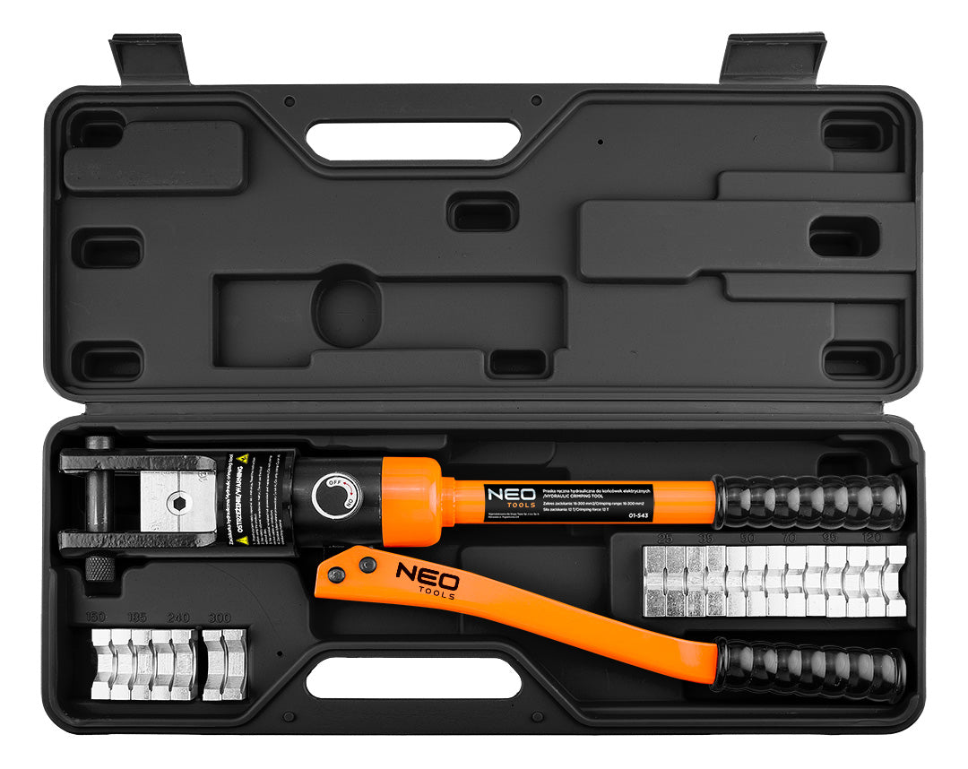 Hydraulický ručný lis pre elektrické bity 16-300 mm od NEO TOOLS nájdeš na naravis.sk