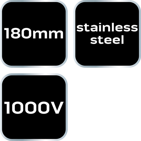Montážny nôž 1000V, 180 mm od NEO TOOLS nájdeš na naravis.sk