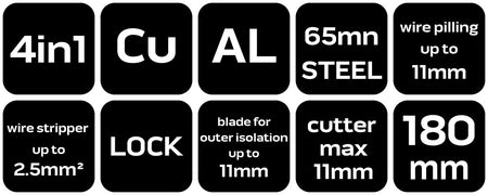 Rezák na medené a hliníkové káble 180 mm od NEO TOOLS nájdeš na naravis.sk