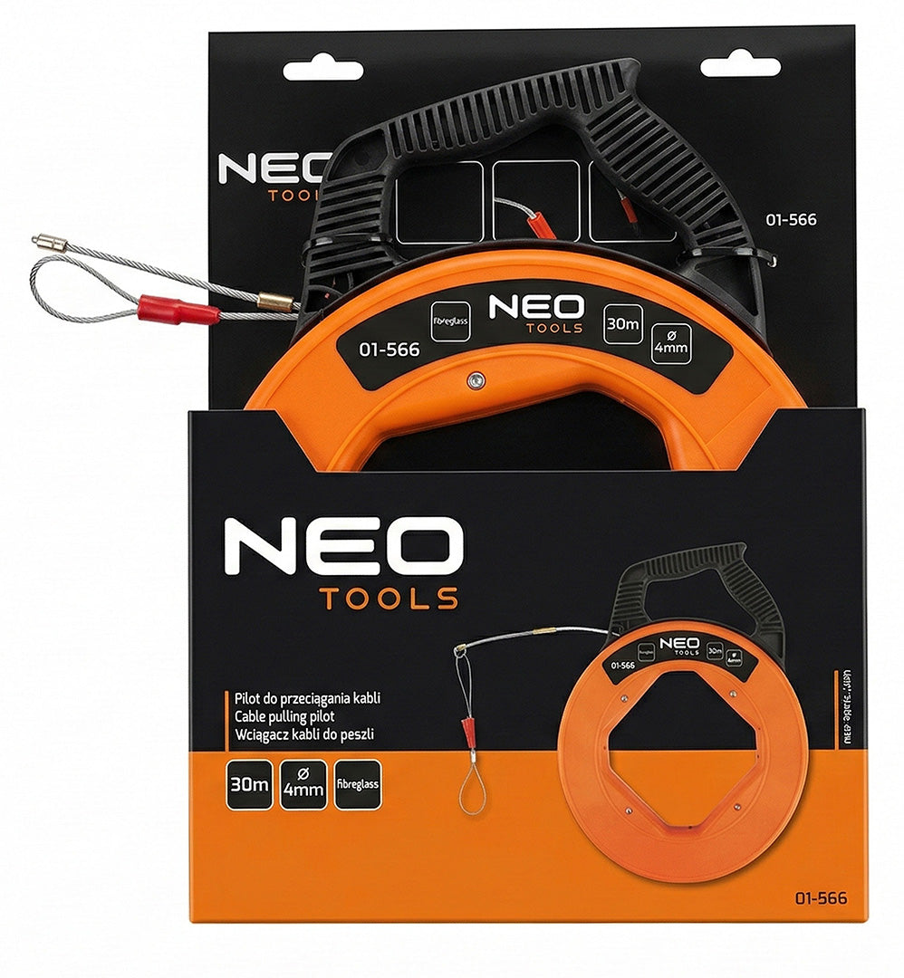 30 m kábel na ťahanie diaľkového ovládania od NEO TOOLS nájdeš na naravis.sk