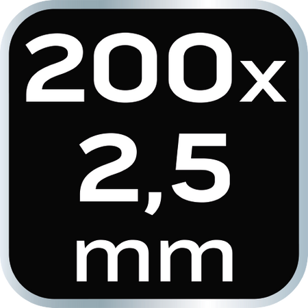 Sťahovacie pásky 2.5 x 200 mm, biely 100 ks od NEO TOOLS nájdeš na naravis.sk
