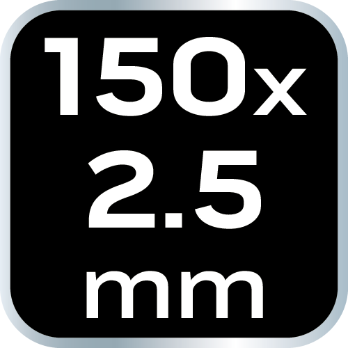 Káblové pásky EXTREME 2,5 × 150 mm, čierne, 100 ks. od NEO TOOLS nájdeš na naravis.sk