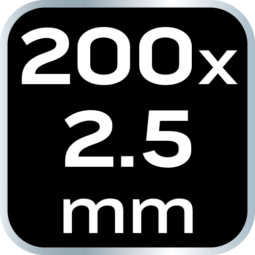 Káblové pásky EXTREME 2,5 × 200 mm, čierne, 100 ks. od NEO TOOLS nájdeš na naravis.sk