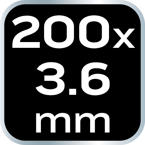 Káblové pásky EXTREME 3,6 × 200 mm, čierne, 100 ks. od NEO TOOLS nájdeš na naravis.sk