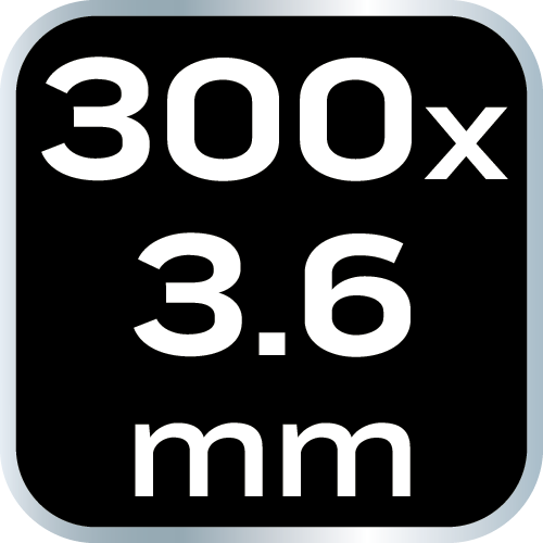 Káblové pásky EXTREME 3,6 × 300 mm, čierne, 100 ks. od NEO TOOLS nájdeš na naravis.sk