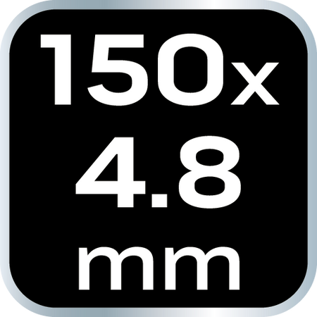 Káblové pásky EXTREME 4,8 × 150 mm, čierne, 100 ks. od NEO TOOLS nájdeš na naravis.sk