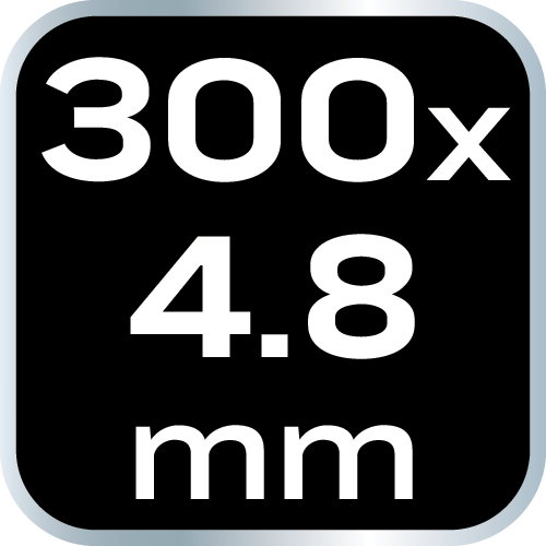 Káblové pásky EXTREME 4,8 × 300 mm, čierne, 100 ks. od NEO TOOLS nájdeš na naravis.sk