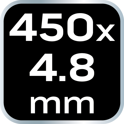Káblové pásky EXTREME 4,8 × 450 mm, čierne, 50 ks. od NEO TOOLS nájdeš na naravis.sk