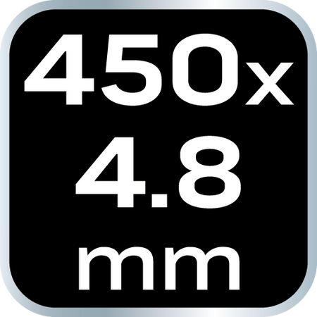 Káblové pásky EXTREME 4,8 × 450 mm, čierne, 50 ks. od NEO TOOLS nájdeš na naravis.sk