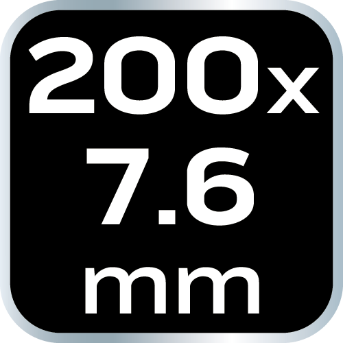 EXTRÉMNE zipsy 7,6 × 200 mm, čierne, 50 ks. od NEO TOOLS nájdeš na naravis.sk