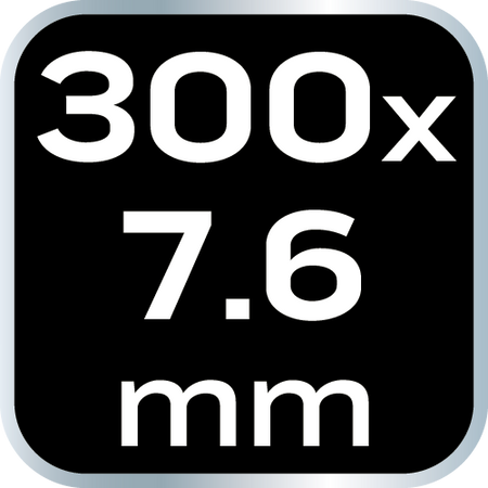 EXTRÉMNE zipsy 7,6 × 300 mm, čierne, 50 ks. od NEO TOOLS nájdeš na naravis.sk