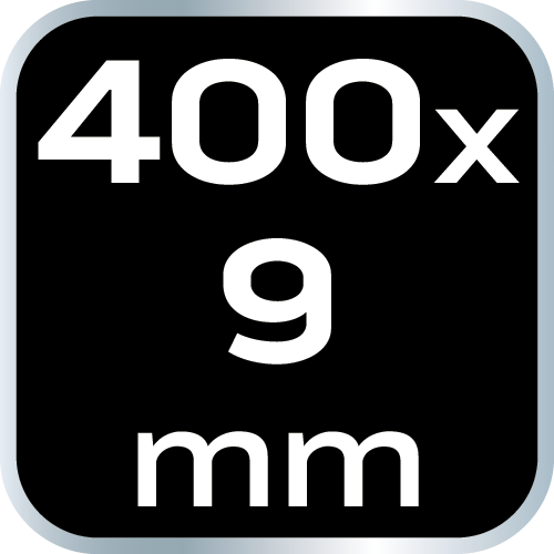Káblové pásky EXTREME 9,0 × 450 mm, čierne, 50 ks. od NEO TOOLS nájdeš na naravis.sk