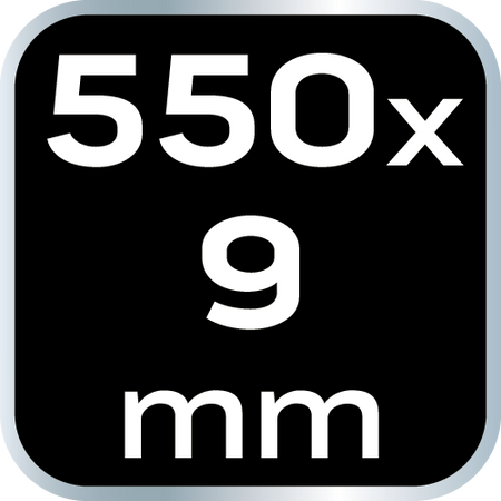 Káblové pásky EXTREME 9,0 × 550 mm, čierne, 50 ks. od NEO TOOLS nájdeš na naravis.sk