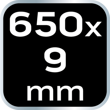 Káblové pásky EXTREME 9,0 × 650 mm, čierne, 50 ks. od NEO TOOLS nájdeš na naravis.sk