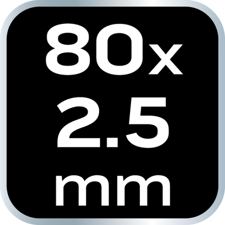 EXTREME klipy 2,5 × 80 mm, biele, 100 ks. od NEO TOOLS nájdeš na naravis.sk