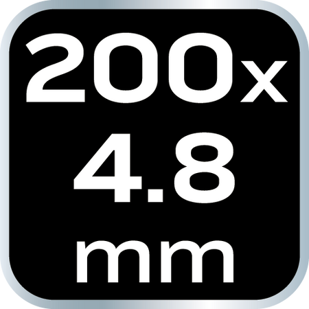 Káblové pásky EXTREME 4,8 × 200 mm, biele, 20 ks. od NEO TOOLS nájdeš na naravis.sk