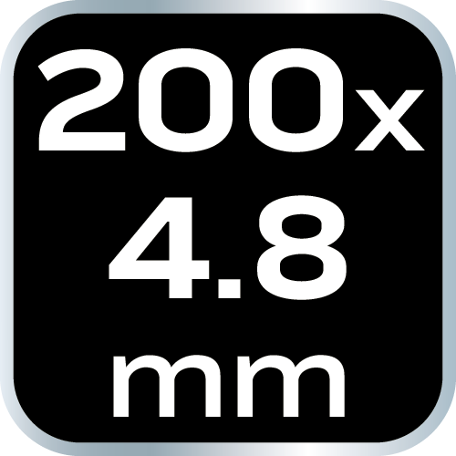 Káblové pásky EXTREME 4,8 × 200 mm, biele, 100 ks. od NEO TOOLS nájdeš na naravis.sk