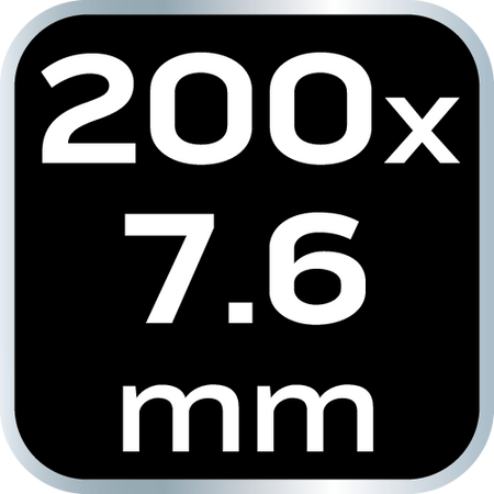 EXTREME klipy 7,6 × 200 mm, biele, 50 ks. od NEO TOOLS nájdeš na naravis.sk