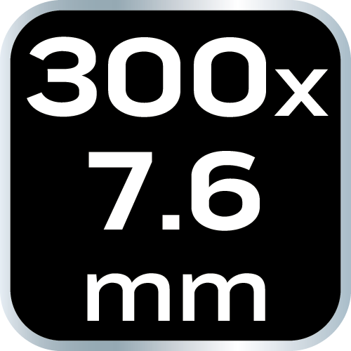 EXTREME klipy 7,6 × 300 mm, biele, 50 ks. od NEO TOOLS nájdeš na naravis.sk