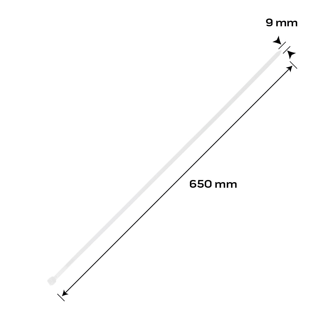 Káblové pásky EXTREME 9,0 × 650 mm, biele, 50 ks. od NEO TOOLS nájdeš na naravis.sk