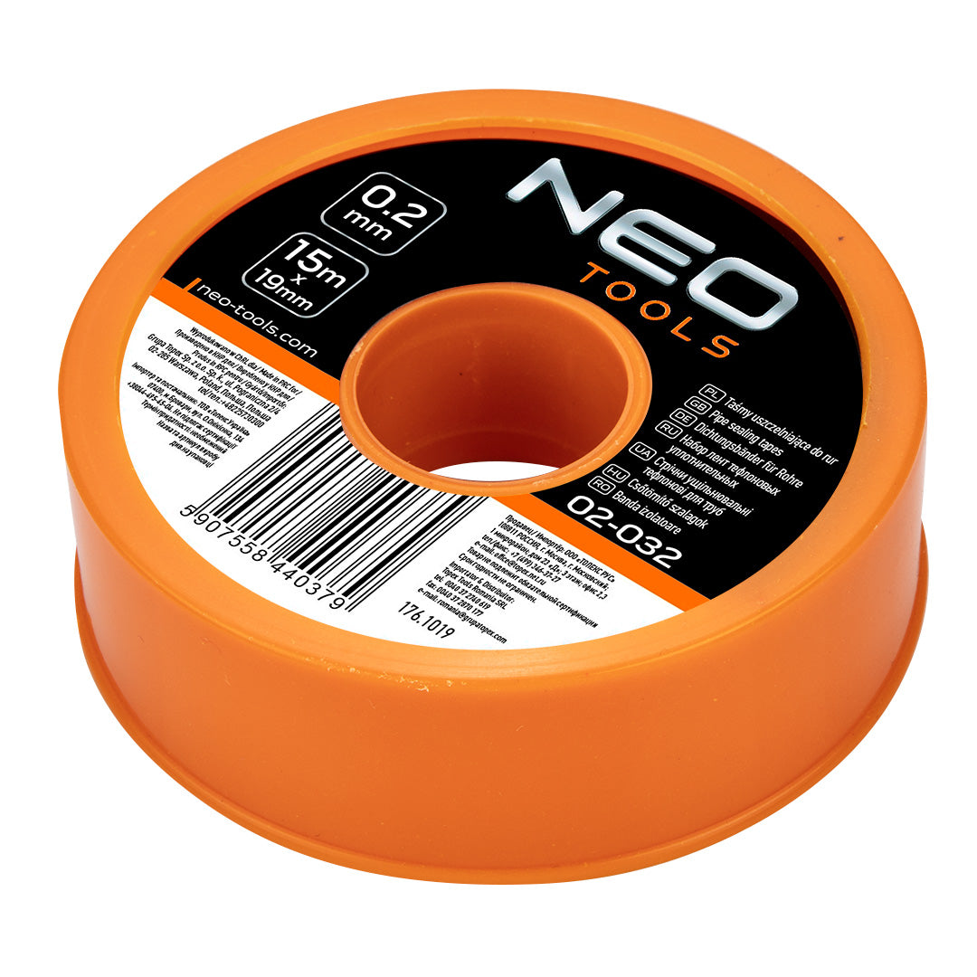 Páska teflónova, 15 m x 19 mm x 0.2 mm od NEO TOOLS nájdeš na naravis.sk