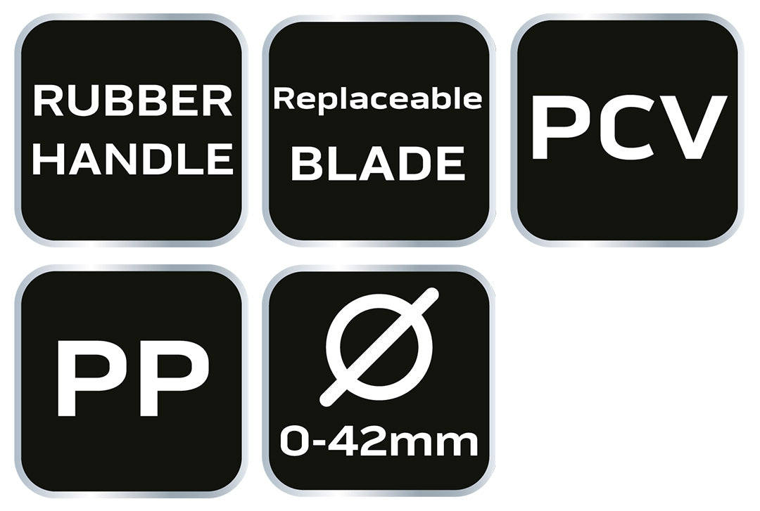 Rezačka na plastové rúry 0-42 mm od NEO TOOLS nájdeš na naravis.sk