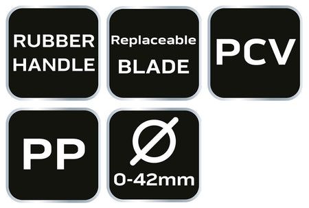 Rezačka na plastové rúry 0-42 mm od NEO TOOLS nájdeš na naravis.sk