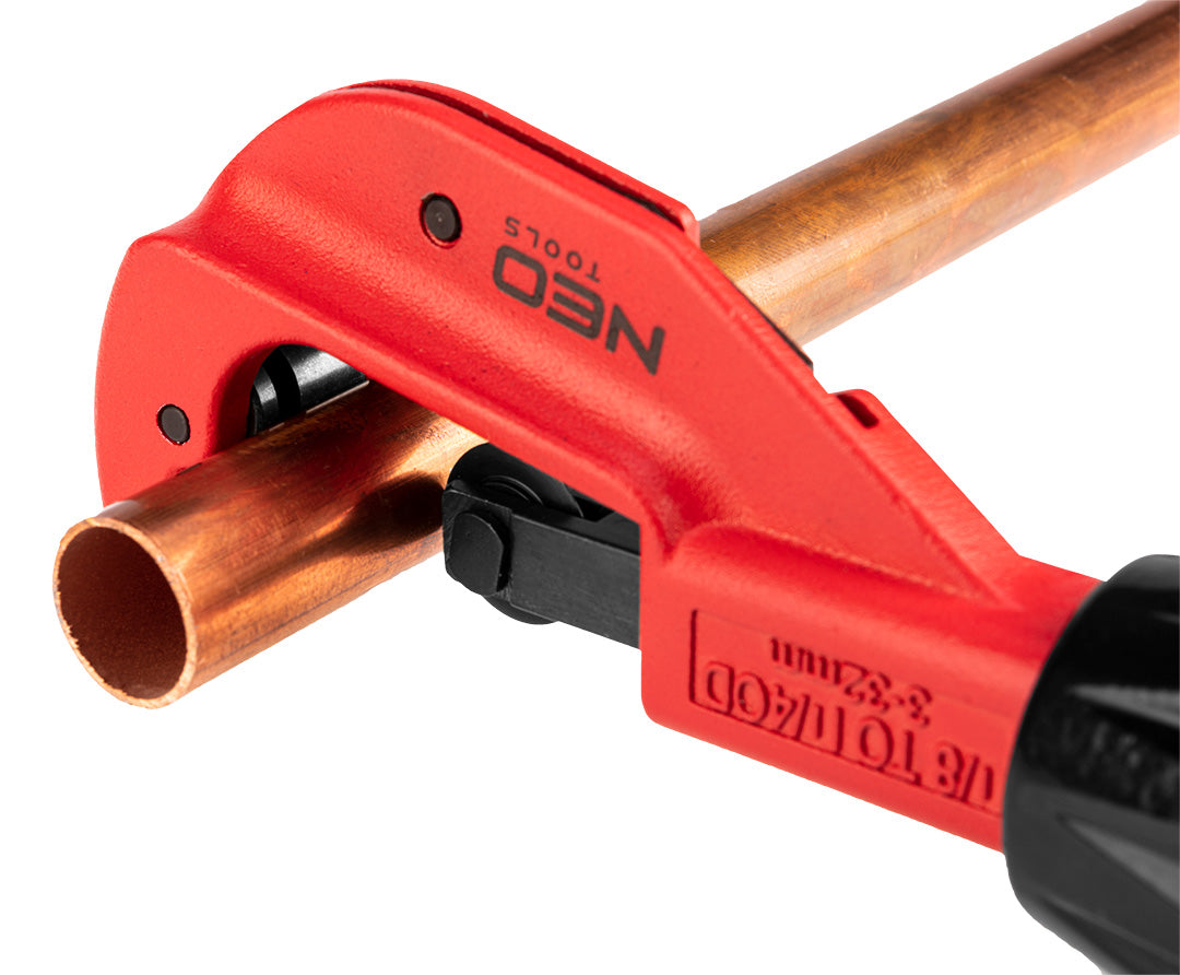 Nožnice na plastové rúrky, 3 - 22 mm (1/8" - 1.1/4") od NEO TOOLS nájdeš na naravis.sk