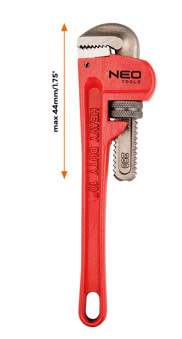 Kľúč na rúry Stillson 250 mm od NEO TOOLS nájdeš na naravis.sk