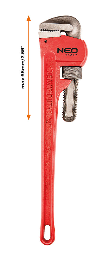 Kľúč na rúry, stillson 450 mm od NEO TOOLS nájdeš na naravis.sk